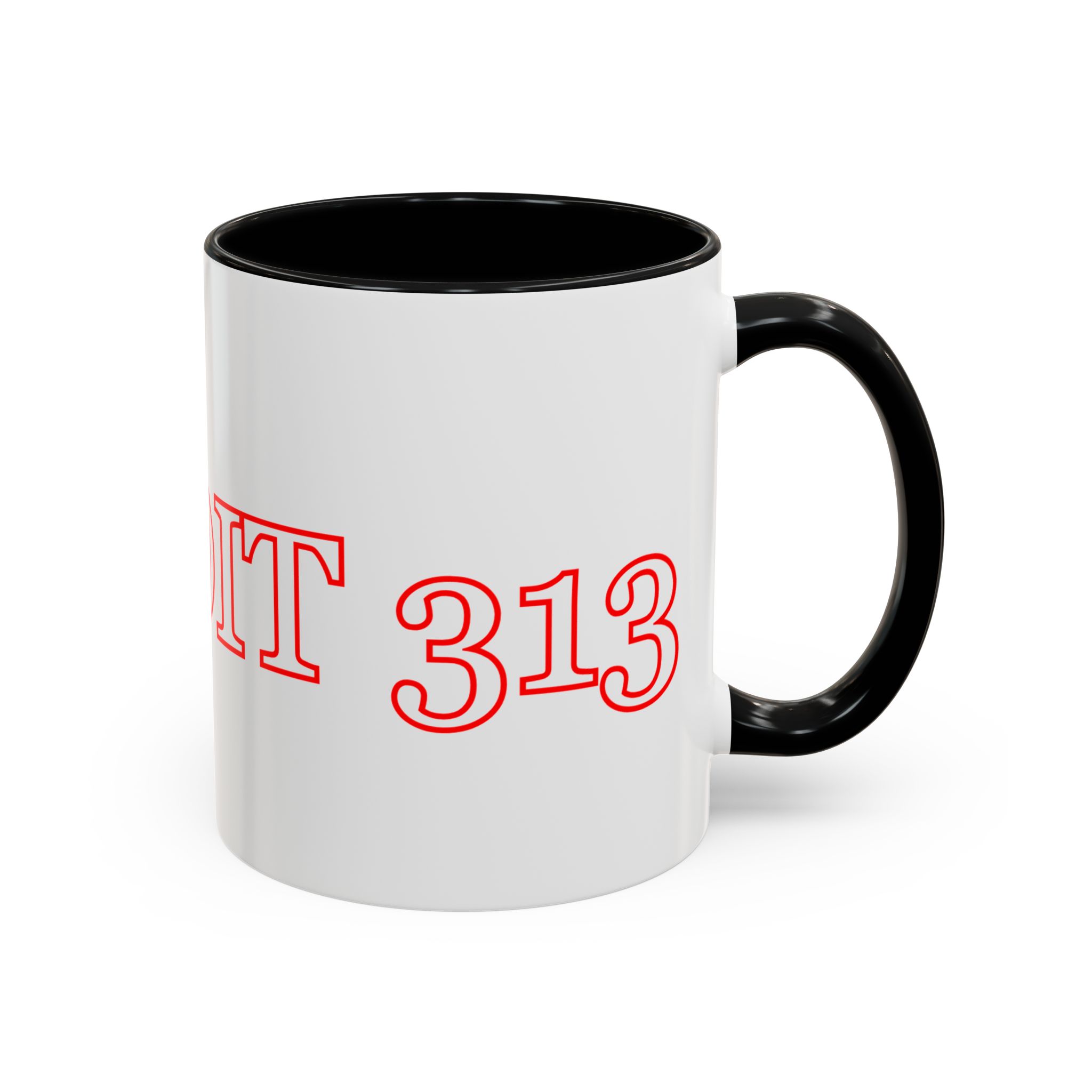 Detroit 313 Accent Coffee Mug